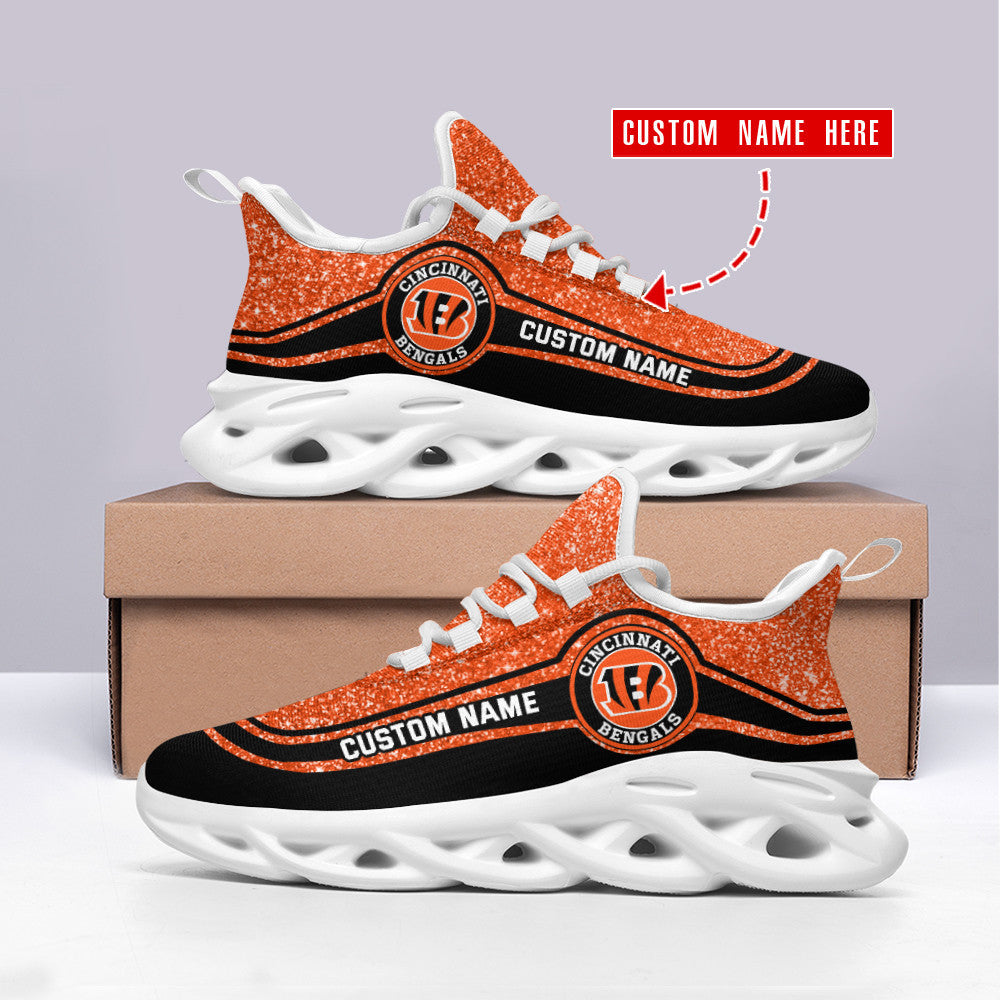 Cincinnati Bengals Personalized Yezy Running Sneakers SPD329