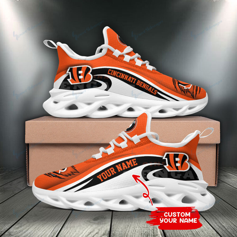 Cincinnati Bengals Personalized Yezy Running Sneakers SPD36