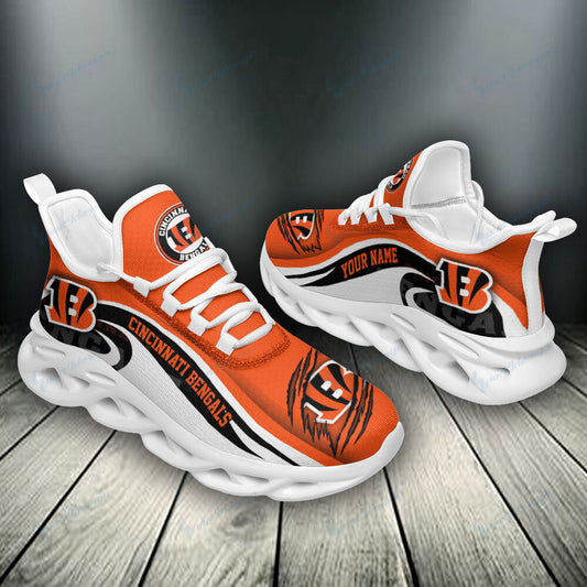 Cincinnati Bengals Personalized Yezy Running Sneakers SPD36