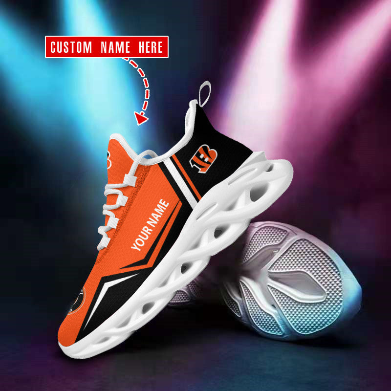 Cincinnati Bengals Personalized Yezy Running Sneakers SPD447