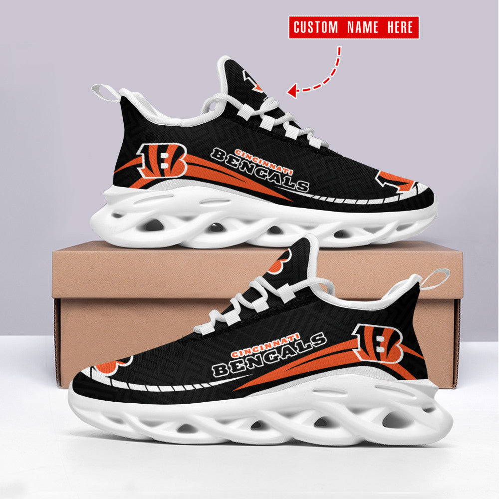 Cincinnati Bengals Personalized Yezy Running Sneakers SPD467
