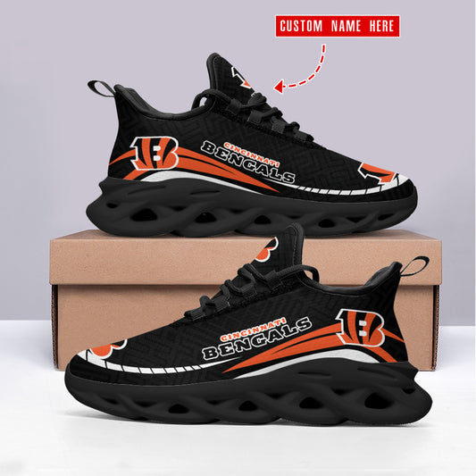 Cincinnati Bengals Personalized Yezy Running Sneakers SPD467