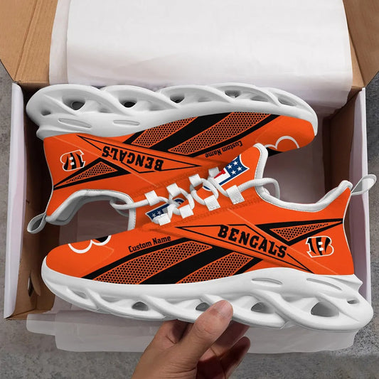 Cincinnati Bengals Personalized Yezy Running Sneakers SPD519