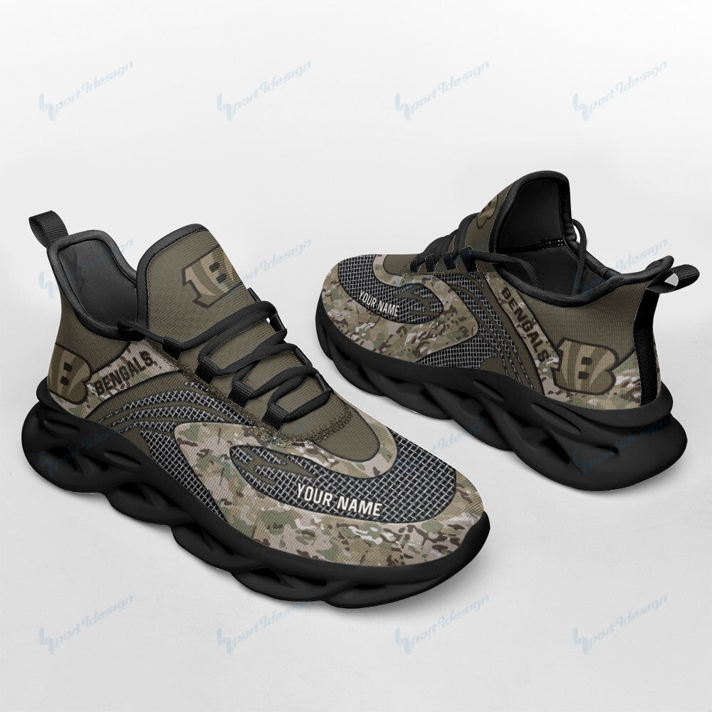 Cincinnati Bengals Personalized Yezy Running Sneakers SPD82