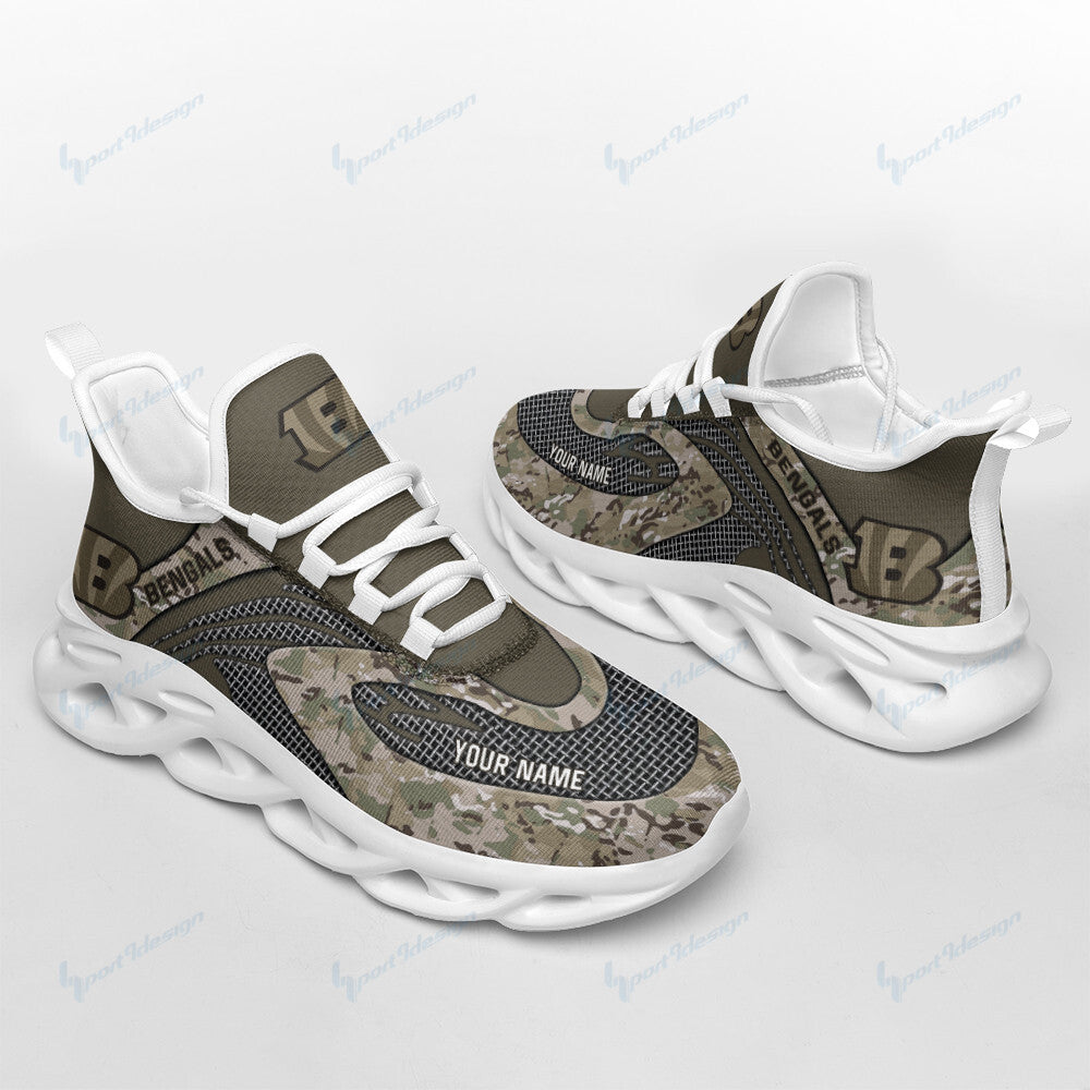Cincinnati Bengals Personalized Yezy Running Sneakers SPD82