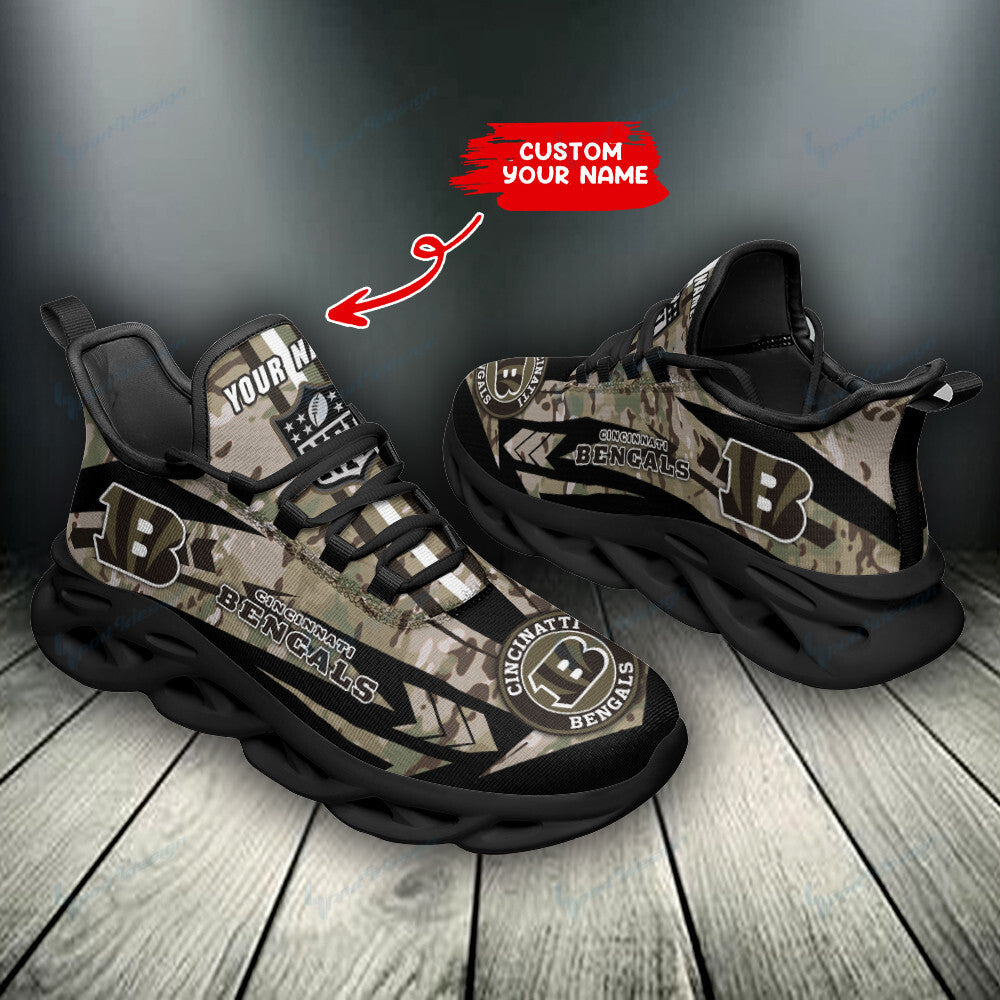 Cincinnati Bengals Personalized Yezy Running Sneakers SPD91