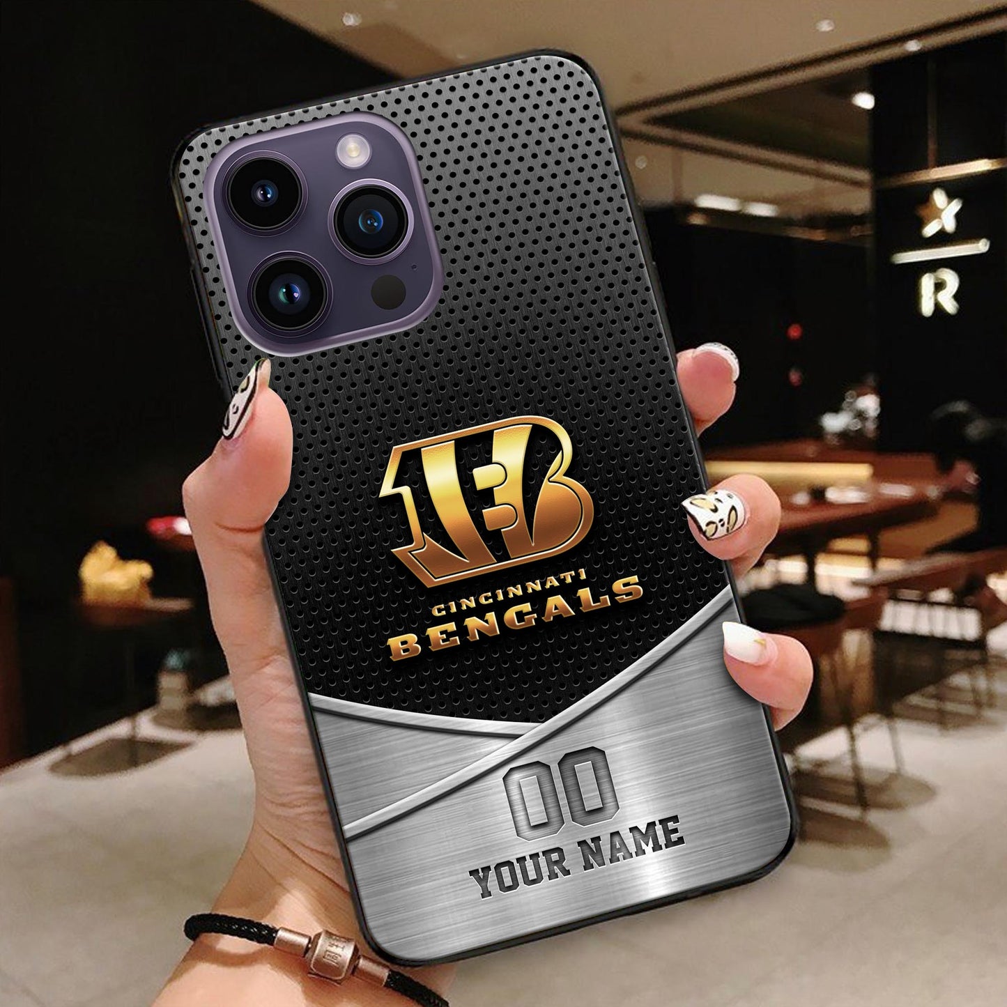 Cincinnati Bengals Personalized Phone Case BGPC064