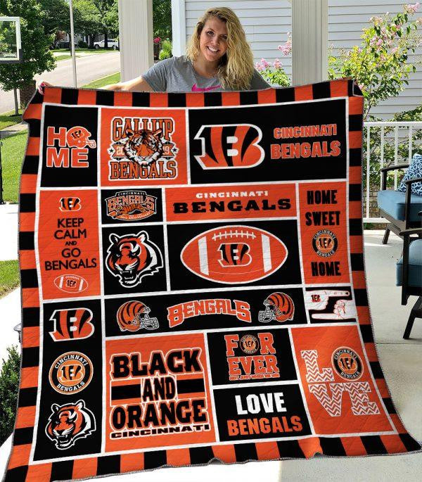 Cincinnati Bengals Premium Quilt BG43