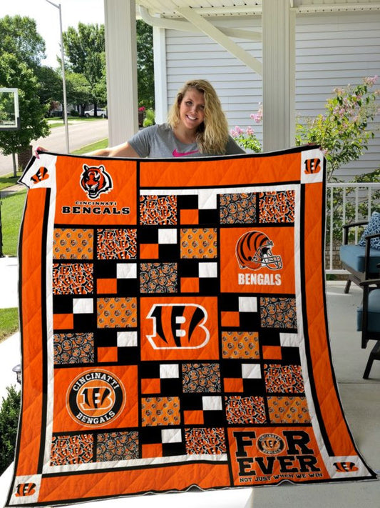 Cincinnati Bengals Premium Quilt BG67