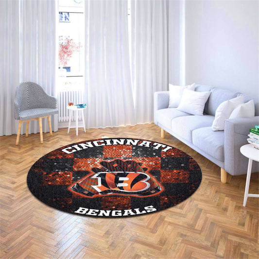 Cincinnati Bengals Round Rug 160