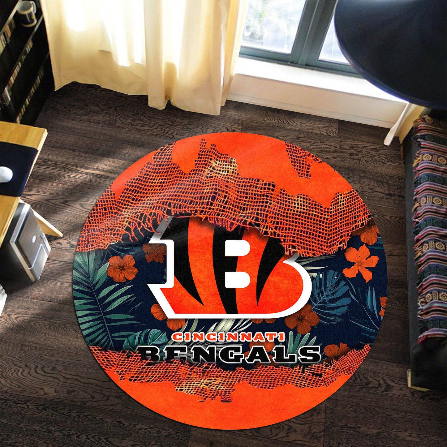 Cincinnati Bengals Round Rug 202