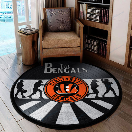 Cincinnati Bengals Round Rug 90