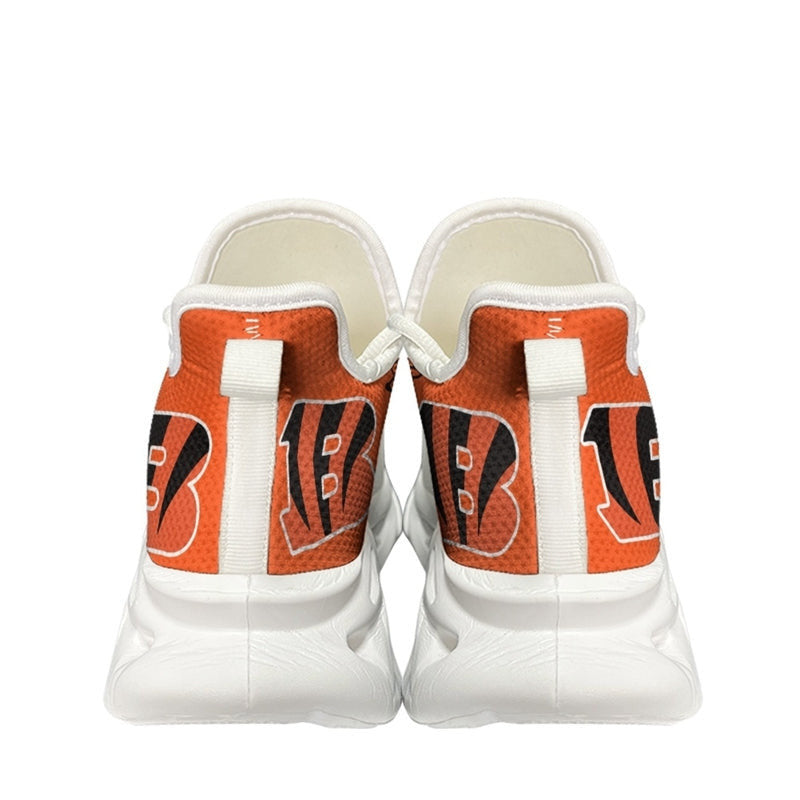 Cincinnati Bengals Sneakers 3D Max Soul Shoes