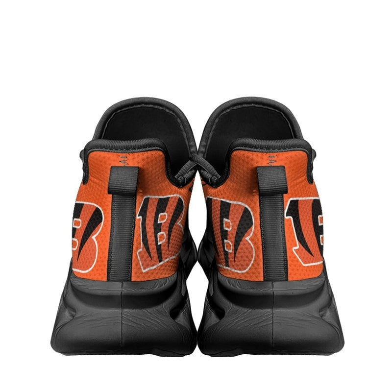 Cincinnati Bengals Sneakers 3D Max Soul Shoes