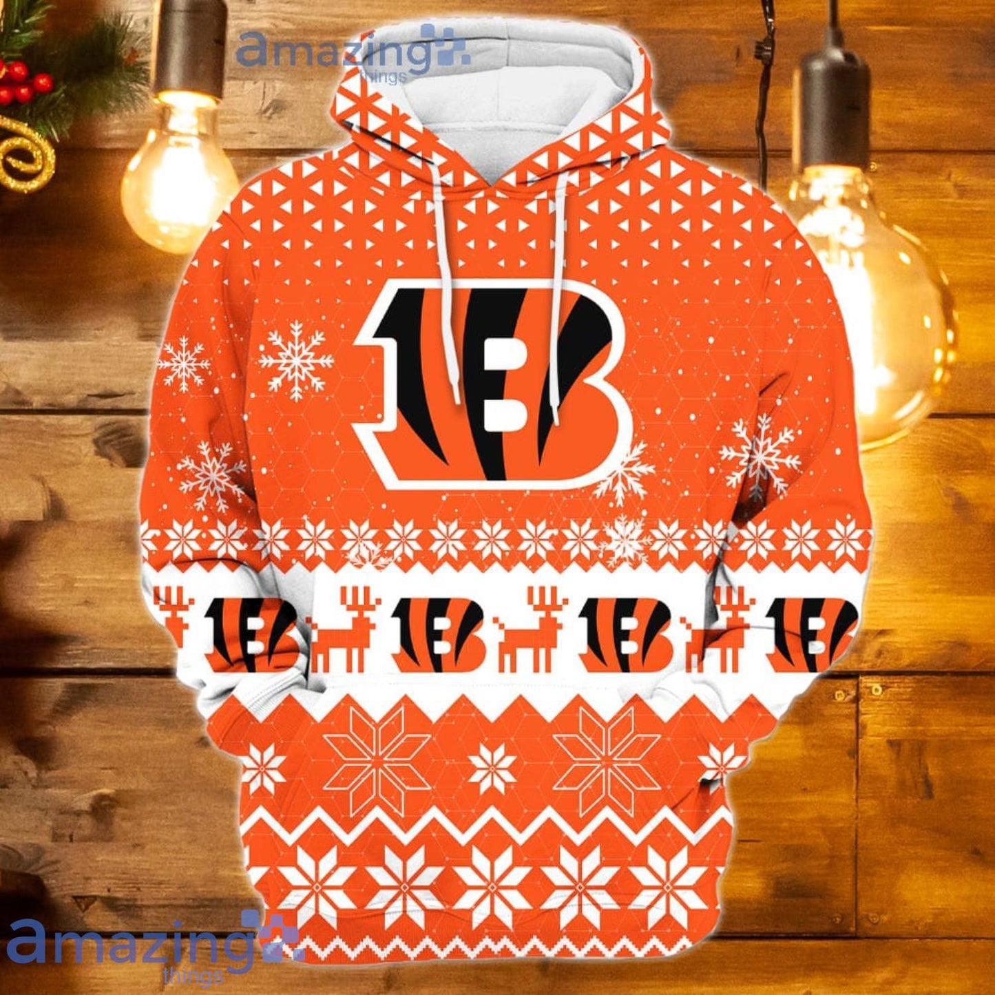Cincinnati Bengals Christmas Hoodie BBHD862