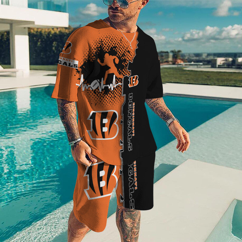 Cincinnati Bengals T-shirt and Shorts BG40