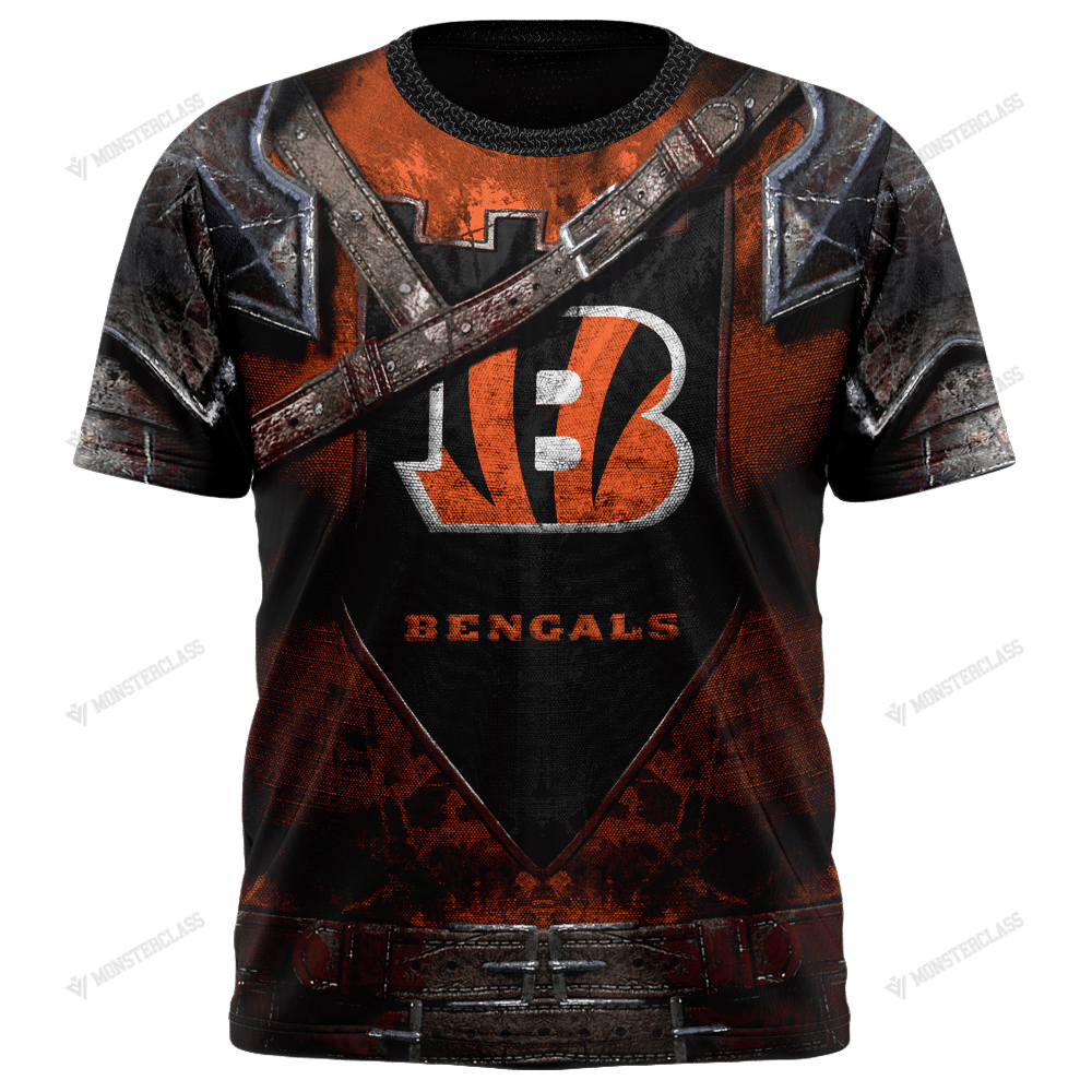Cincinnati Bengals Warrior All Over Printed 1010