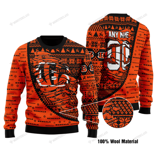 Cincinnati Bengals Woolen Sweater 132