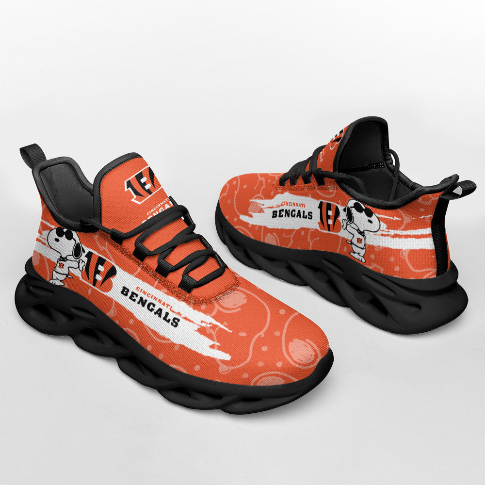 Cincinnati Bengals Yezy Running Sneakers 364