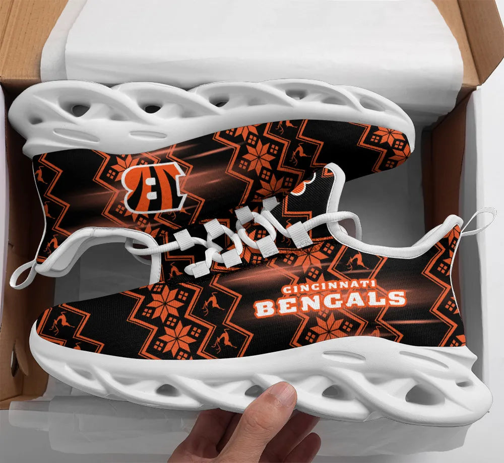 Cincinnati Bengals Yezy Running Sneakers 369