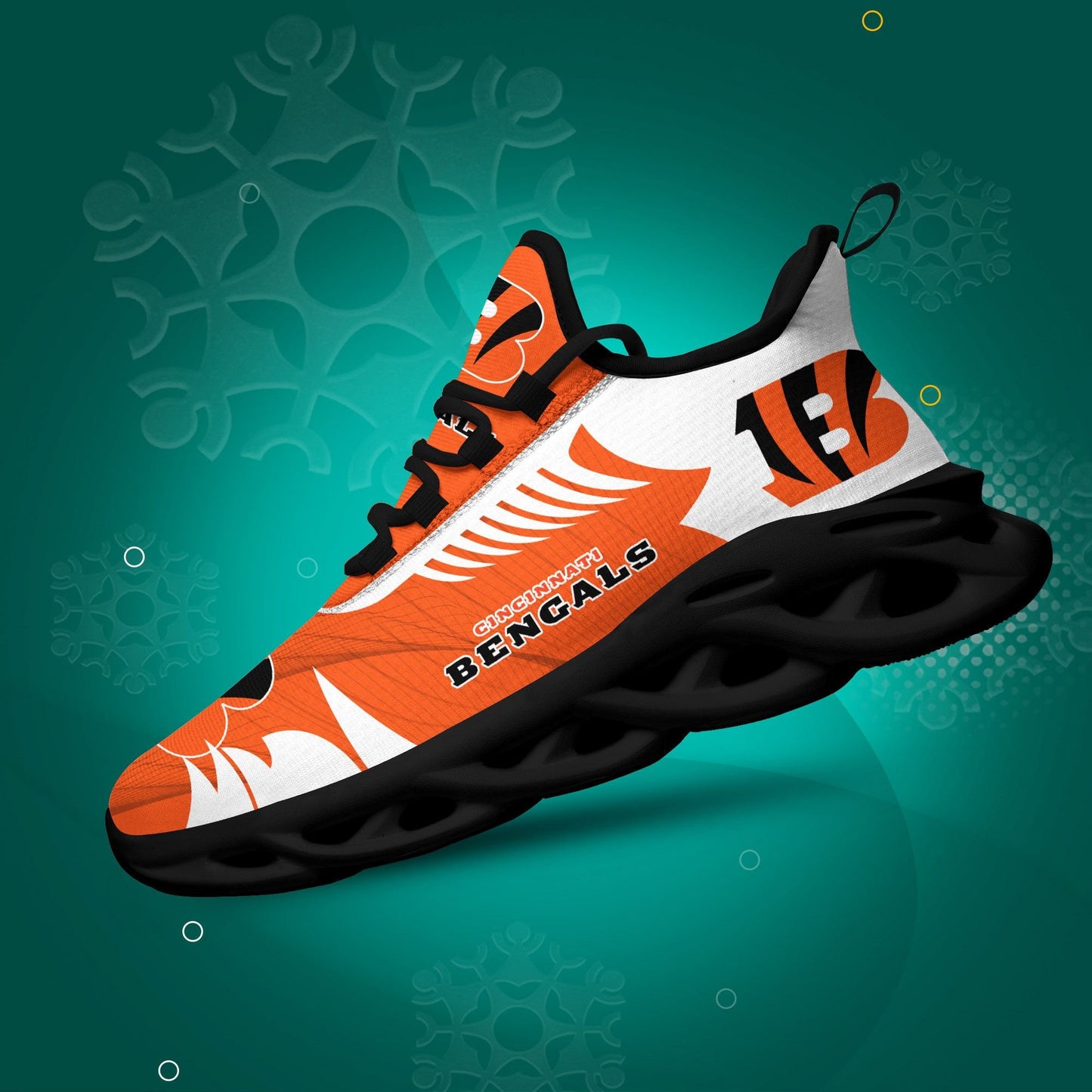 Cincinnati Bengals Yezy Running Sneakers 382
