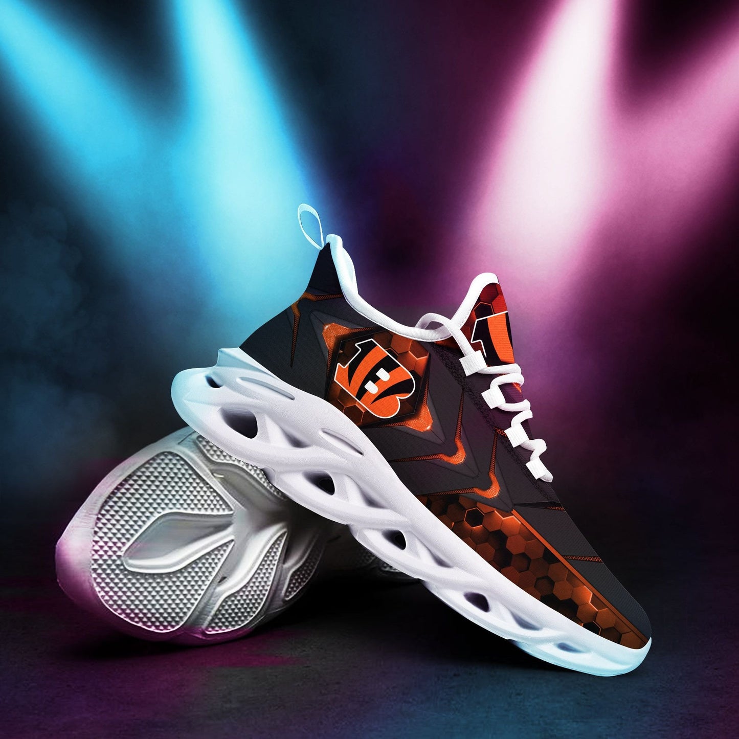 Cincinnati Bengals Yezy Running Sneakers 385