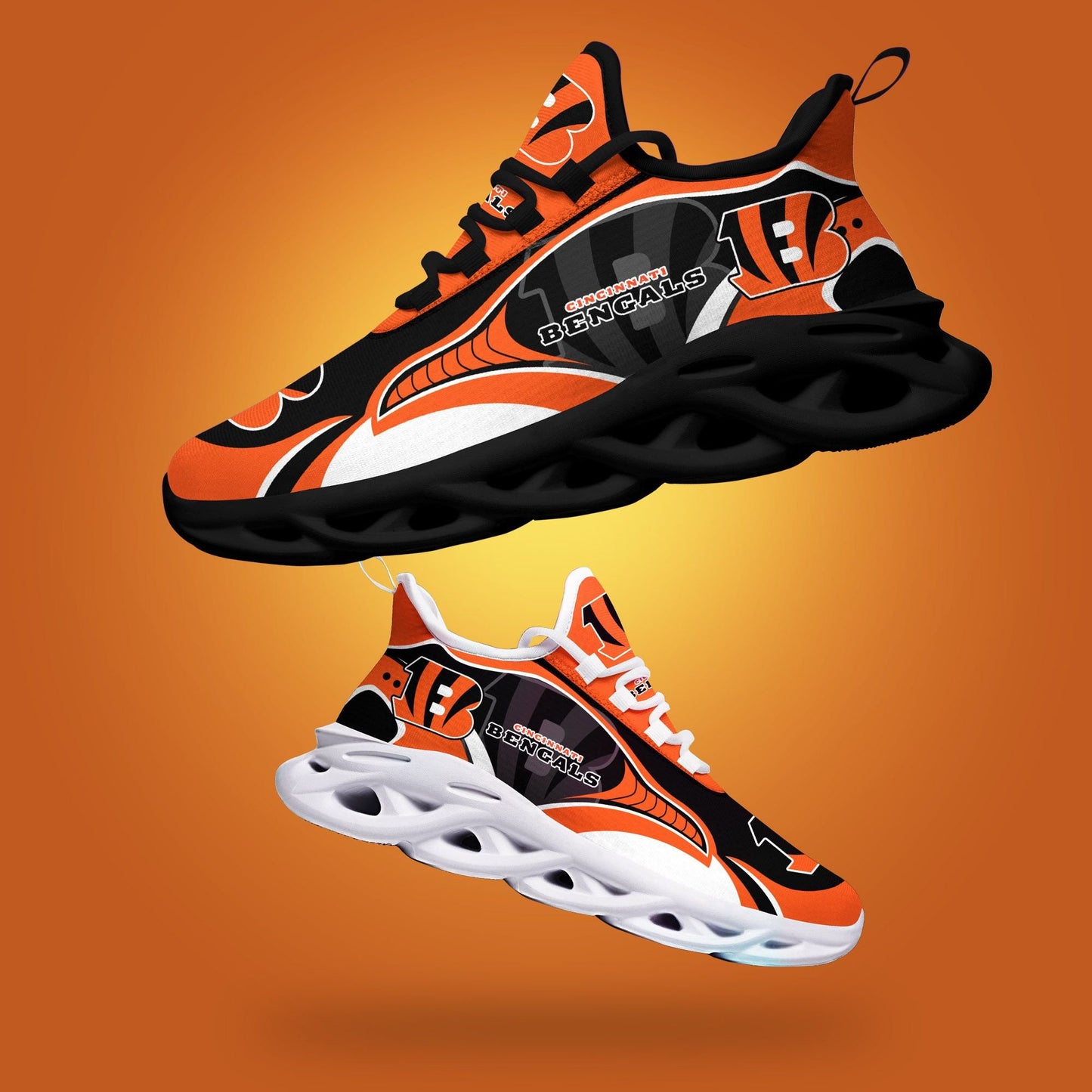Cincinnati Bengals Yezy Running Sneakers 386