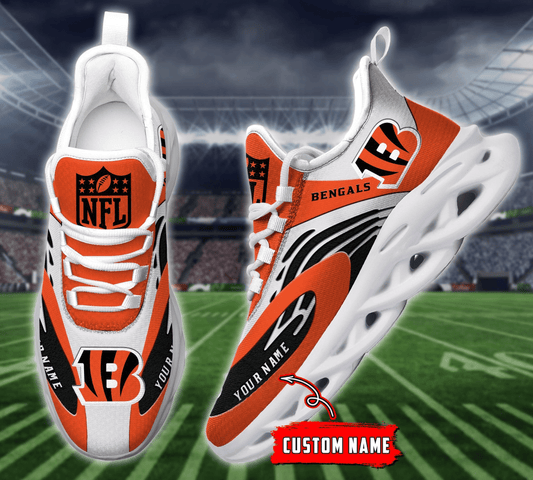 Cincinnati Bengals Yezy Running Sneakers 875