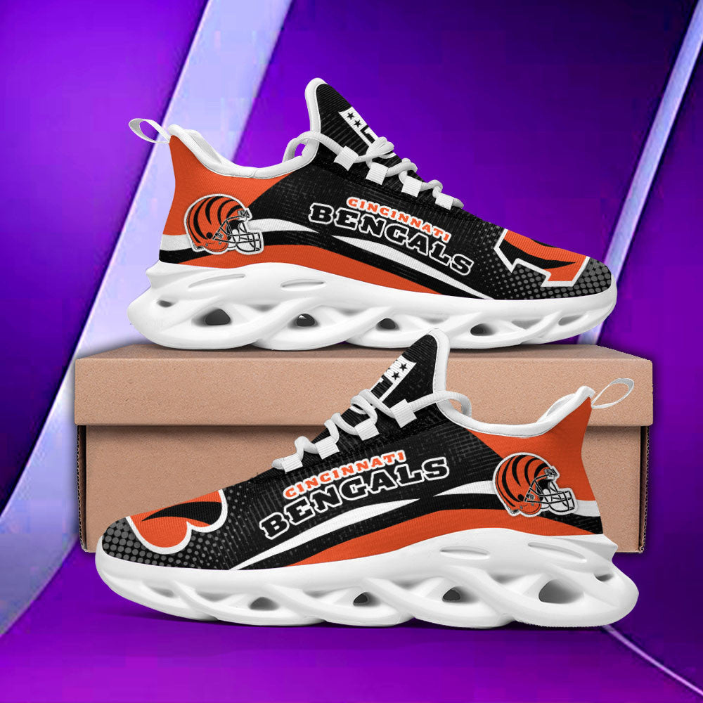 Cincinnati Bengals Yezy Running Sneakers BB63