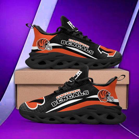 Cincinnati Bengals Yezy Running Sneakers BB63