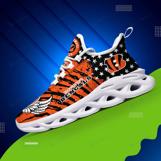 Cincinnati Bengals Yezy Running Sneakers BB772