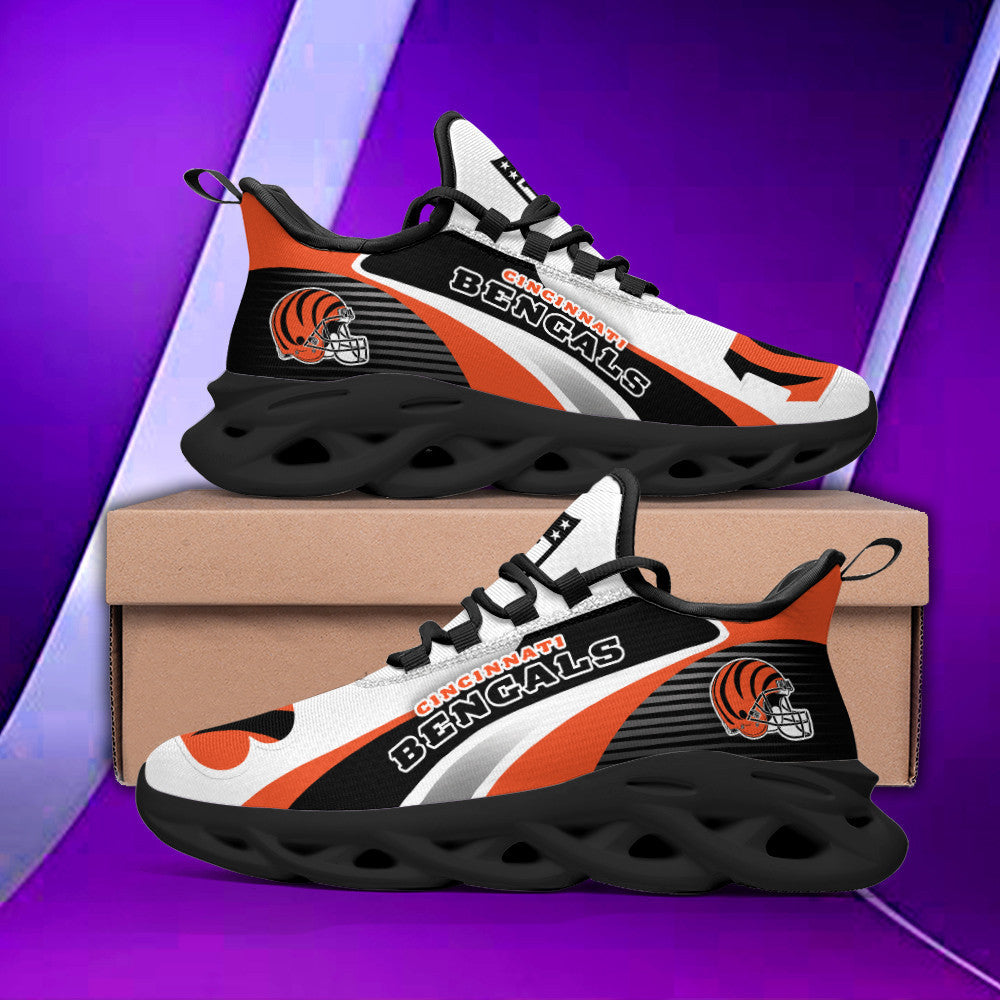 Cincinnati Bengals Yezy Running Sneakers BB85
