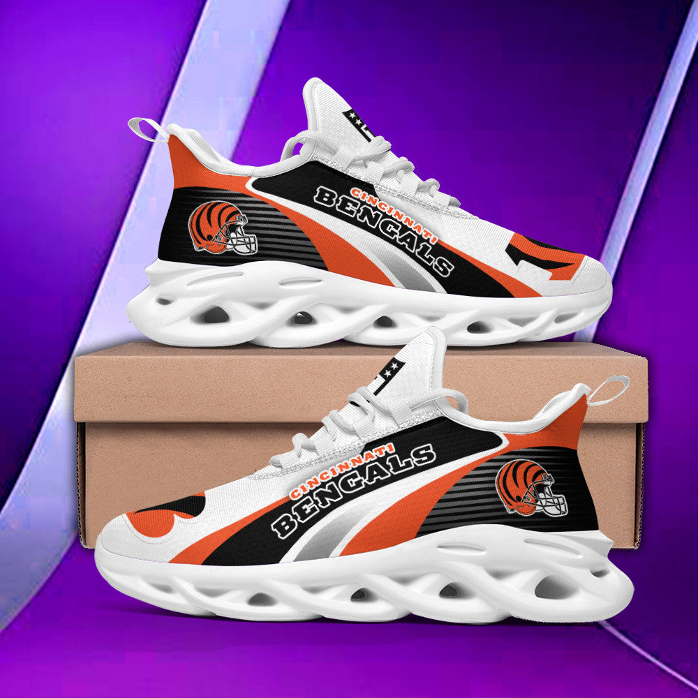 Cincinnati Bengals Yezy Running Sneakers BB85