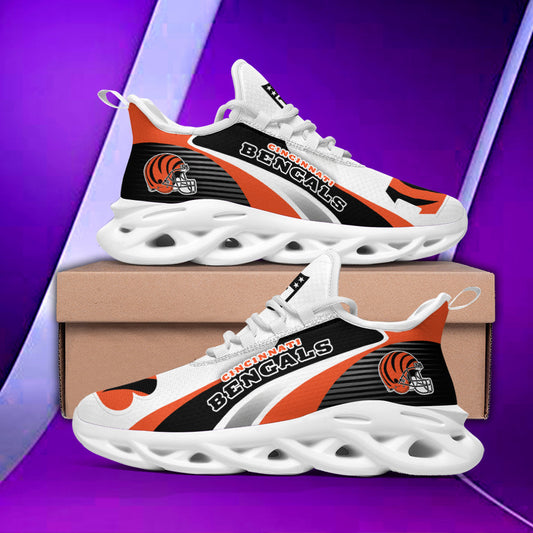 Cincinnati Bengals Yezy Running Sneakers BB85