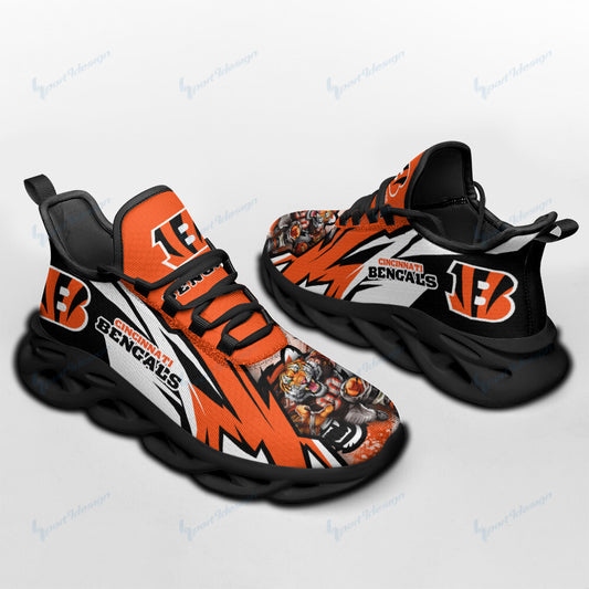 Cincinnati Bengals Yezy Running Sneakers BB927
