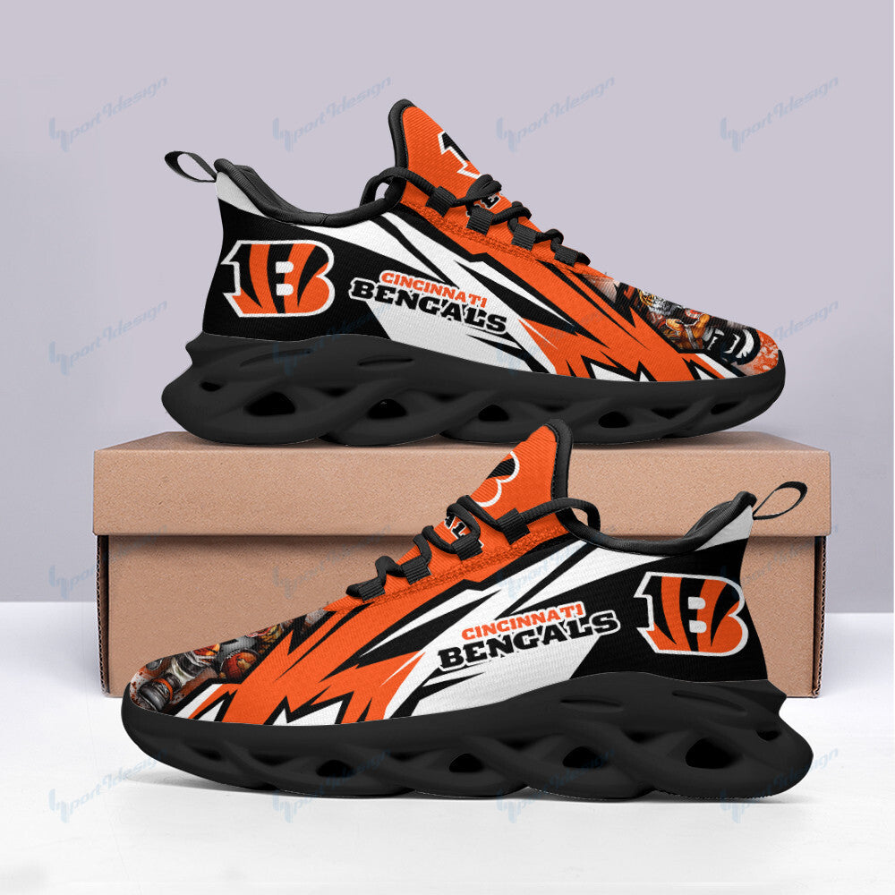 Cincinnati Bengals Yezy Running Sneakers BB927