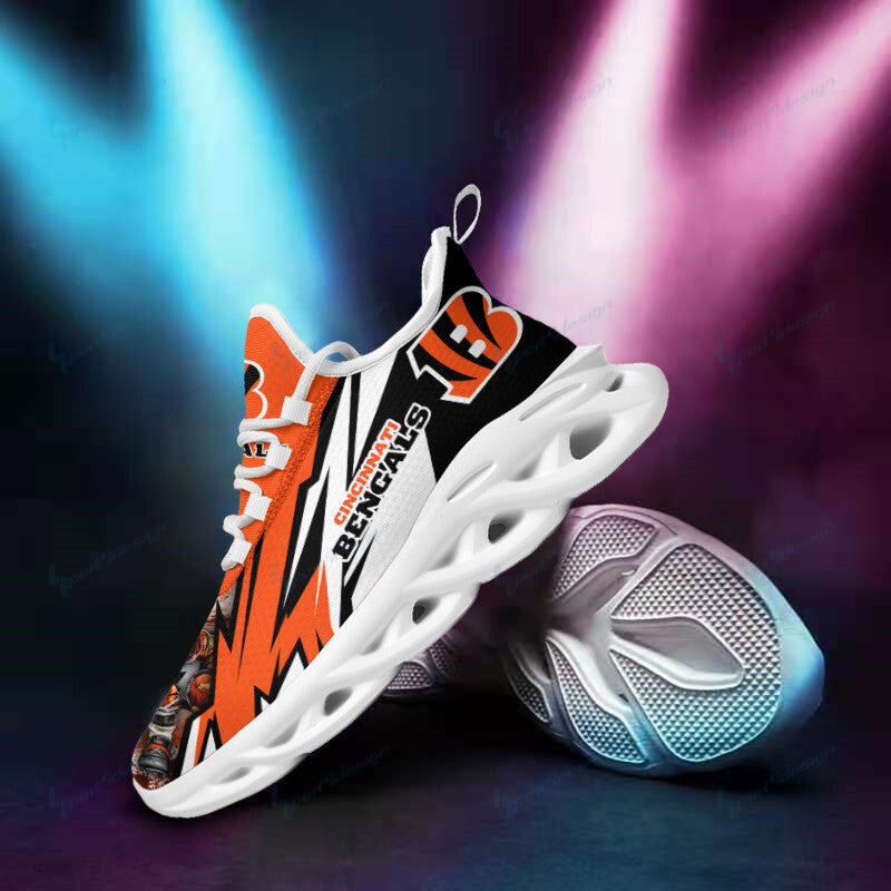 Cincinnati Bengals Yezy Running Sneakers BB927