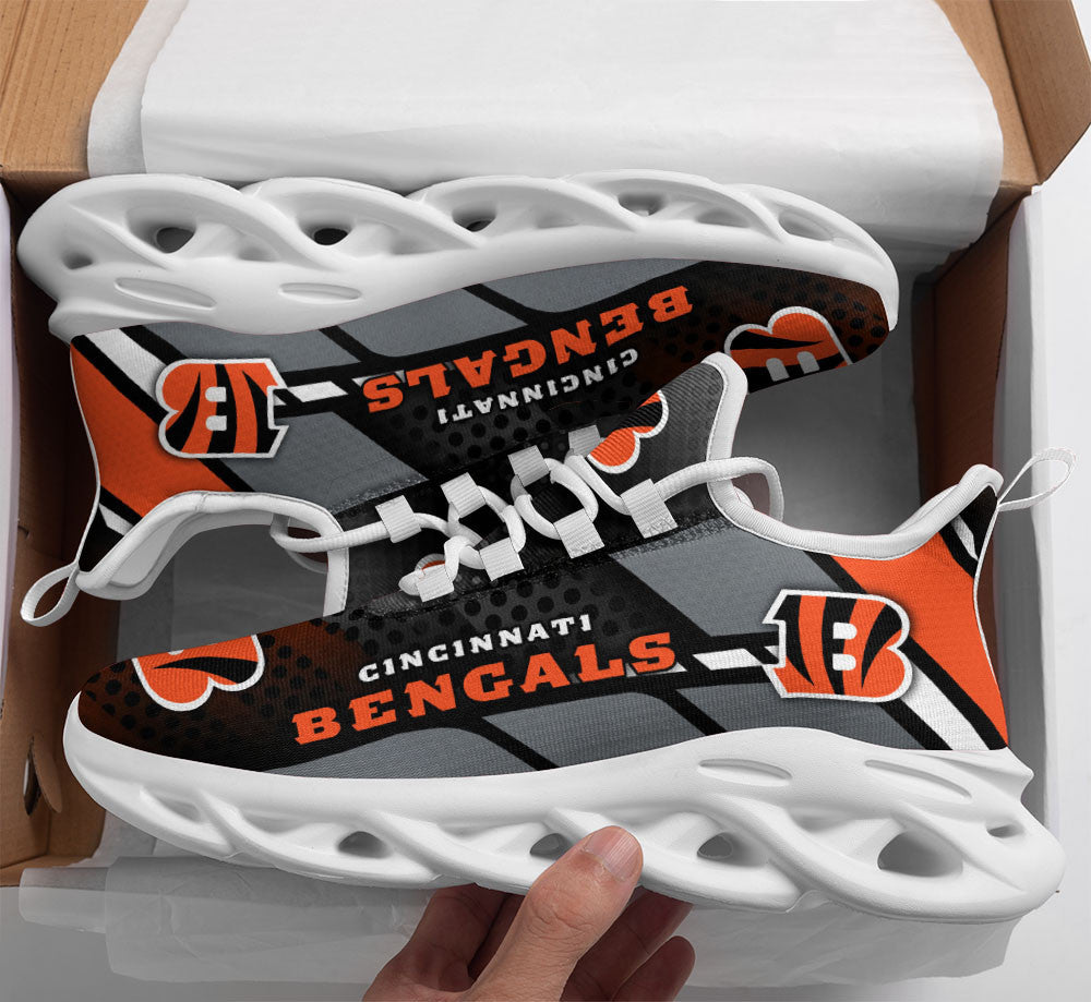 Cincinnati Bengals Yezy Running Sneakers BG455