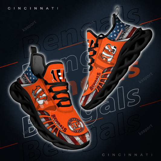 Cincinnati Bengals Yezy Running Sneakers BG810