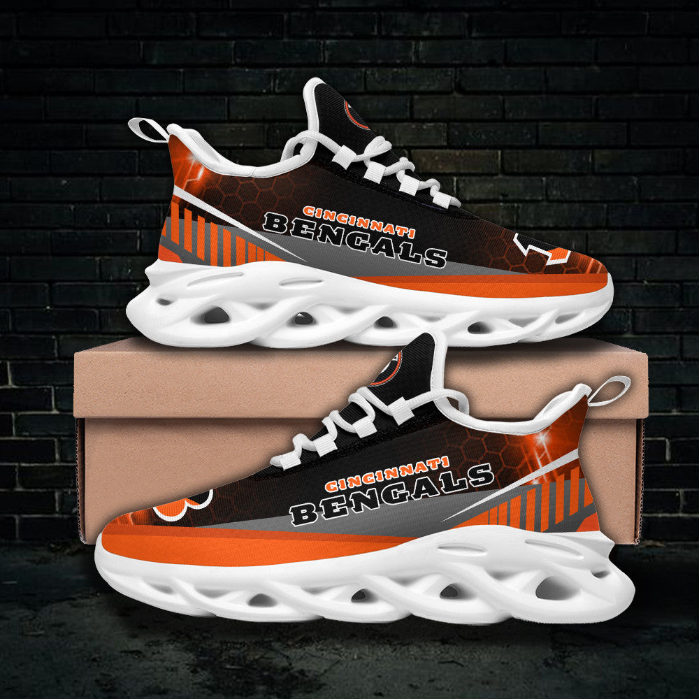 Cincinnati Bengals Yezy Running Sneakers BG86