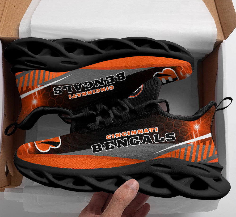 Cincinnati Bengals Yezy Running Sneakers BG86