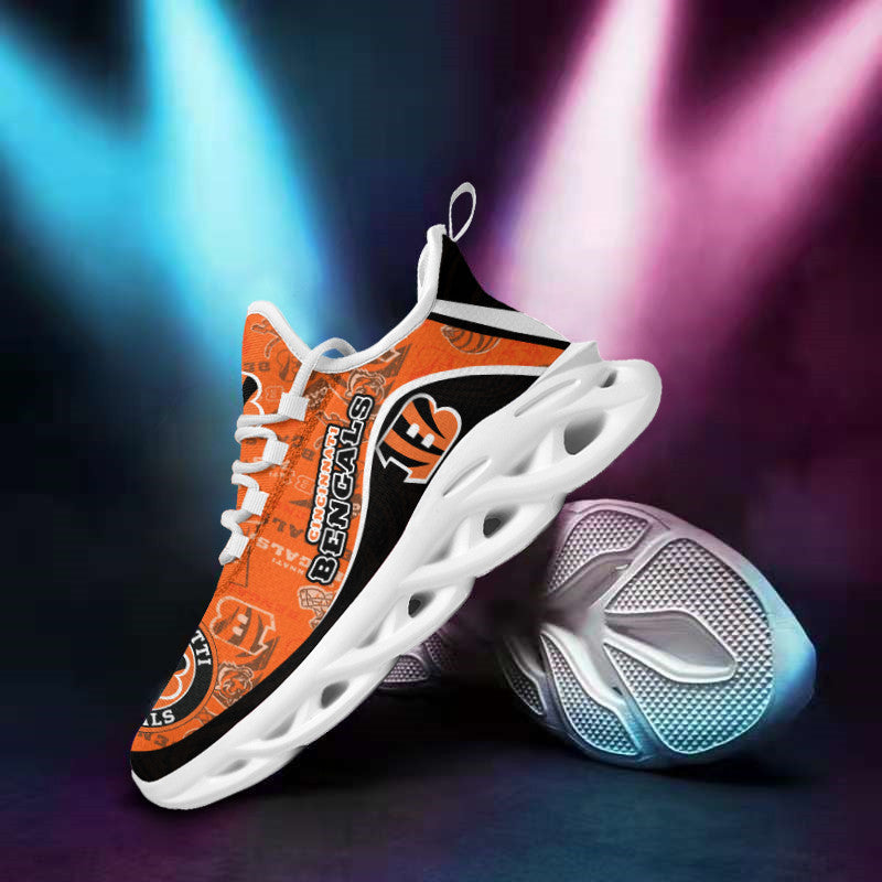 Cincinnati Bengals Yezy Running Sneakers BG961