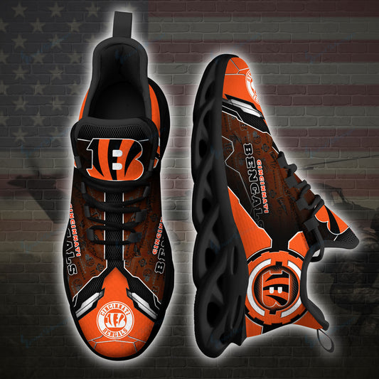 Cincinnati Bengals Yezy Running Sneakers SPD11