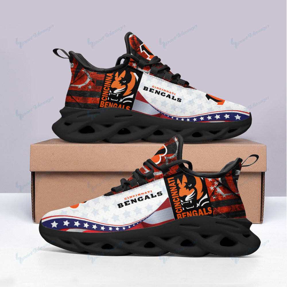 Cincinnati Bengals Yezy Running Sneakers SPD74