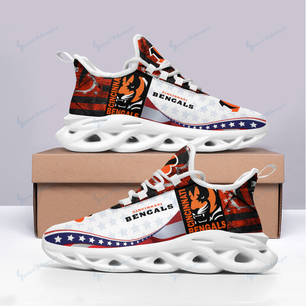 Cincinnati Bengals Yezy Running Sneakers SPD74