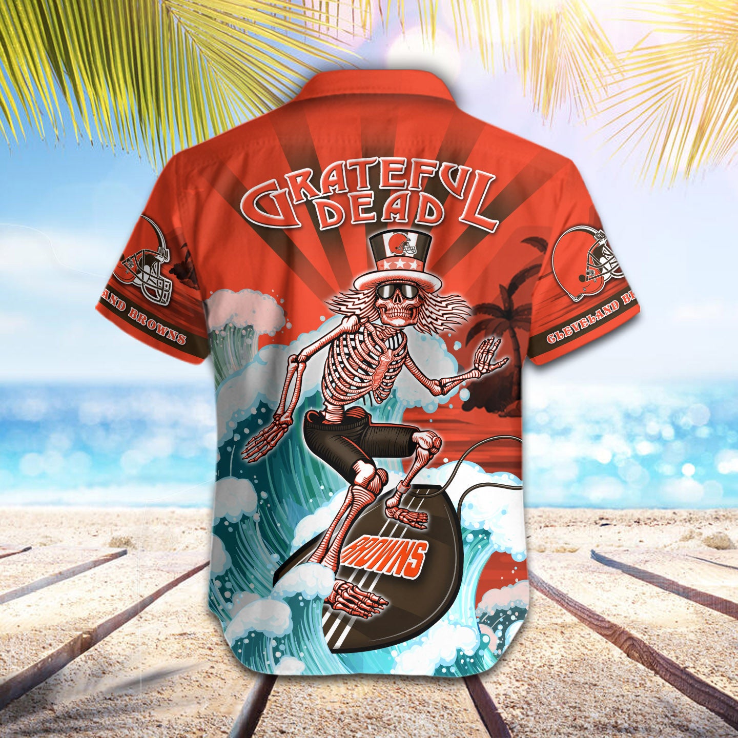 Cleveland Browns Button Shirt BG853