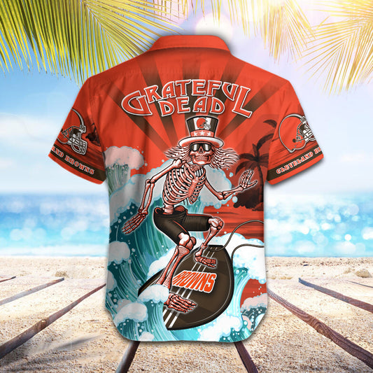 Cleveland Browns Button Shirt BG853