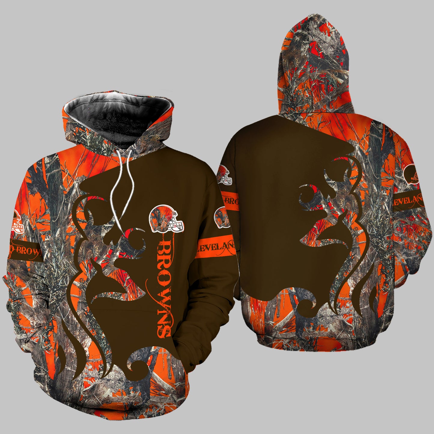 Cleveland Browns Leggings And Hoodie BG39