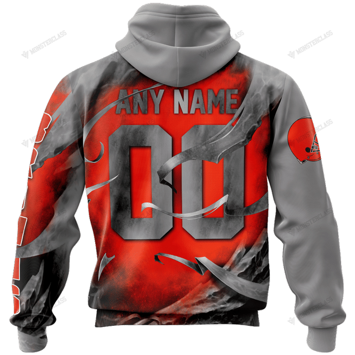 Cleveland Browns Limited Edition All Over Print Hoodie Sweatshirt Zip Hoodie T shirt Unisex 874