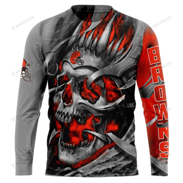 Cleveland Browns Limited Edition All Over Print Hoodie Sweatshirt Zip Hoodie T shirt Unisex 874